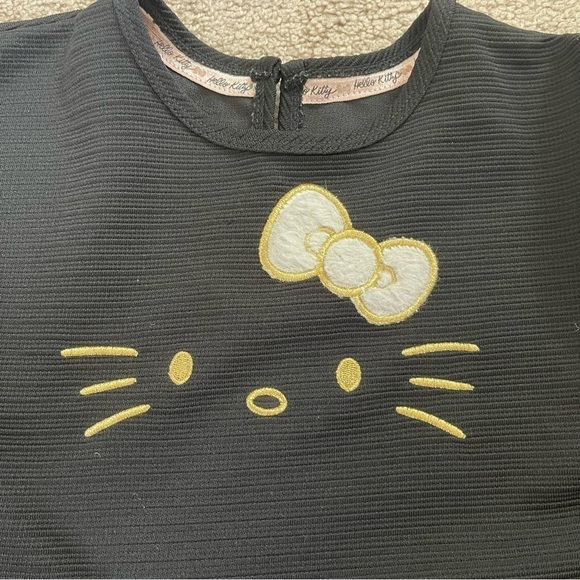 𝅺hello Kitty Vintage Half Sleeve Blouse Size 4 - Picture 1 of 6